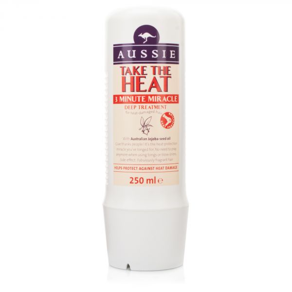 Aussie Take The Heat 3 Minute Miracle 250ml